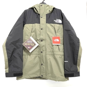 未使用 ノースフェイス【THE NORTH FACE】NP11834 MOUNTAIN LIGHT JACKET マウンテンライトジャケット Sサイズ カーキ ニュートープ 18284