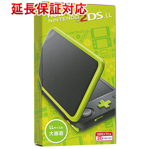 任天堂 Newニンテンドー2DS LL ブラック×ライム [管理:1300004620]