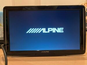 【美品】作動確認済！アルパイン　11インチモニター　美品　ALPINE　PKG-M1100　リアモニター　ヘッドレスト DVD付