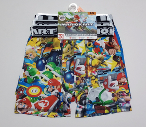 USA購入★★ マリオカート ブリーフ ボクサーパンツ サイズ6 120 3枚 未使用品 ★★ Mariokart Boys Boxer Briefs