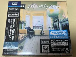 新譜Blu-spec CD2!!2CD!!OASIS/国内盤/DEFINITELY MAYBE (30th Anniversary Deluxe Edition)/オアシス