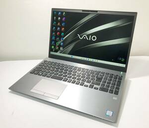 美品！VAIO S15 VJS154C11N i7-9750H/メモリ32GB/新品SSD1TB+HDD1TB/15.6型/WIN11/カメラ Blu-ray Office2021