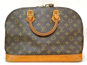 【即決】 Louis Vuitton ルイ・ヴィトン アルマ モノグラム M51130 ハンドバッグ Wファスナー