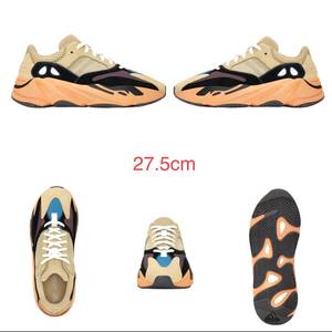 アディダス オリジナルス イージー ブースト 700 エンフレイム アンバー 27.5 ADIDAS ORIGINLAS YEEZY BOOST 700 ENFLAME AMBER GW0297