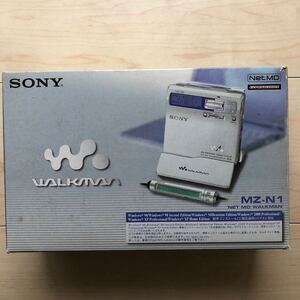 SONY MD WALKMAN MZ-N1 MDウォークマン ポータブルミニディスクレコーダー 付属品完備(未使用)