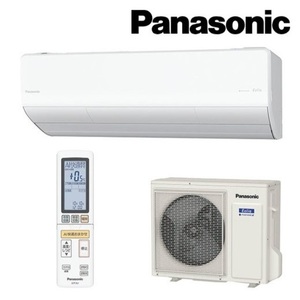 yt981ジ 未使用 2024年モデル Panasonic ルームエアコン Eolia/エオリア CS-634DHX2-W 単相200V 2023年製造『仙台市 引取歓迎』51105-10