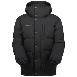 S/M マムート ロゼグ 2.0 インサレーション フーデッド ジャケット 防水 ダウン MAMMUT Roseg IN Hooded Jacket Men ダウンジャケット 黒