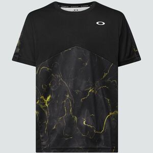 ●送料390円可能商品 オークリー OAKLEY 新品 メンズ 吸汗速乾 ドライ 快適 半袖 Tシャツ 黒 Mサイズ [FOA403624-02E-JM] 三 壱★QWER