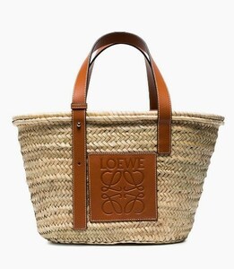 新品 LOEWE ロエベ ★バスケットバッグ ミディアム かご M トート【送料無料】