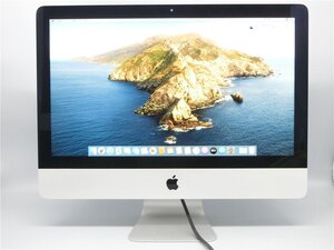 中古品　Apple iMac (フルHD, 21.5-inch, 2012) A1418 Core i5　3330S/2.7GHz RAM:8GB/高速SSD512　OS　Catalina10.15.7　