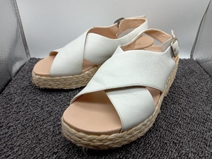 Clarks クラークス サンダル サイズUK5 1/2 ホワイト 白 レディース