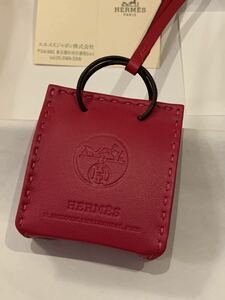 【ローズメキシコ】《サック オランジュ/Sac Orange》エルメス　HERMES バッグチャーム