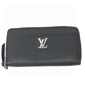 【中古】LOUIS VUITTON M62622　ロックミー ノワールジッピー　ウォレット　ルイヴィトン[240066127519]