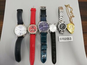 0702B3　腕時計　腕時計　ネックレス時計　ジャンク品　おまとめ　SEIKOセイコー　VIDA　GANT　など