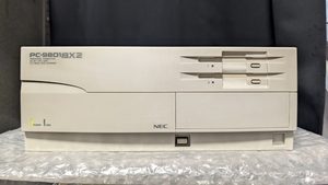 【整備済み・保証付き】NEC PC-9801BX2/U2 + CF化 + 基板コーティングなど