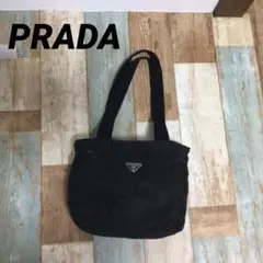 PRADA プラダ　ショルダーバッグ　VELA NERO 三角ロゴ