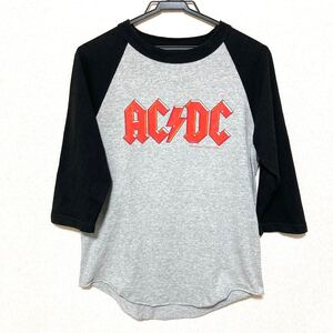 AC/DC Tシャツ ラグラン ビンテージ　AEROSMITH GUNS N