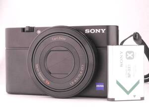 ★良品★ SONY ソニー CYBER SHOT DSC-RX100 シャッター、ストロボ、データ閲覧OK！ コンデジ R2558#02192#00044