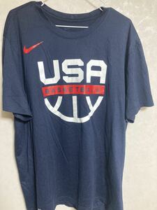 NIKE バスケットボール アメリカ代表 DRI-FIT Tシャツ XXL USA ナイキ