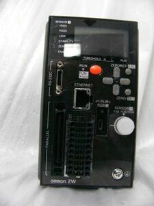 ★中古品★ OMRON ZW-C10 ファイバ同軸変位センサ用アンプ装置