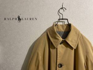 ◯ Ralph Lauren リバーシブル ステンカラー コート / ラルフローレン ヘリンボーン ツイード ギャバジン ７ Ladies #Sirchive