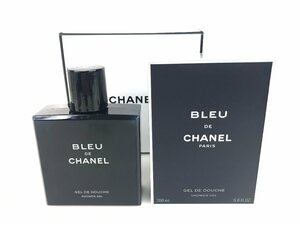 未使用 シャネル CHANEL BLEU ブルードゥ シャネル ボディ ウォッシュ ヘア ＆ボディシャンプー ギフトボックス付 200ml KES-2451