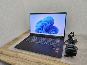 ★美品！ENVY x360 2-in-1 832Q7PA#ABJ ［Ryzen7-7730U/メモリ16GB/SSD1TB/15.6インチタッチ/Win11Home］★