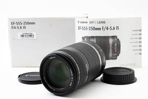 ★☆【美品！】 #2253538 Canon キヤノン EF-S 55-250mm F4-5.6 IS STM☆★