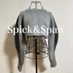 Spick&Span スピックアンドスパン　ショート丈　クロップド丈　セーター