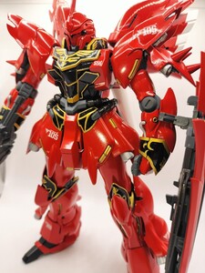 MG 1/100 シナンジュ塗装済完成品ガンプラ