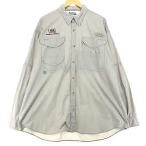 古着 コロンビア Columbia PFG 長袖 フィッシングシャツ メンズXL相当 /eaa471347