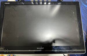 SHARP 液晶テレビ パソコン LC-24K7 2012製　ジャンク