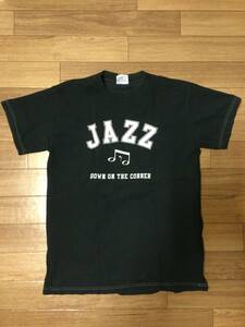 M　DOWN ON THE CORNER　ダウンオンザコーナー　JAZZ　Tシャツ　ビンテージ　オールド　古着