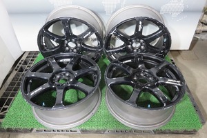 WORK PATEC　アルミホイール　17x7.0J　5H　100PCD　4本セット　中古　／　23080218