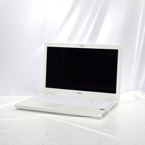 1円～FUJITSU LIFEBOOK AH51/C3 Core i7-7700HQ 2.8GHz/8GB/HDD1TB/Blu-ray/15インチ/OS無/動作未確認【栃木出荷】