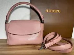 ★人気カラー・ピアーチェ★　HIROFU　ヒロフ　２ＷＡＹ　レザーバッグ