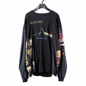 CHANGES VINTAGE REMAKE QUINTET PANEL LONG SLEEVE TEE 定価24200円 LOOMOSAKA mastermind マスターマインド RESURRECTION