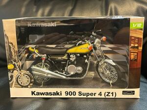 1/12 Z1 スカイネット KAWASAKI 川崎カワサキZ900 イエローボール ダイキャストバイクミニカーオートバイ青島完成品 z1 z2 zⅠ zⅡ SUPER 4