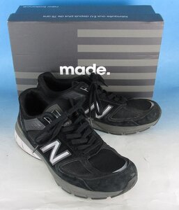 MYF13747 NEW BALANCE ニューバランス M990BK5 990V5 スニーカー US10/28cm