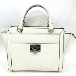 MICHELKORS マイケルコース 　35H7ST4M3L　2WAYハンドバッグ ホワイト