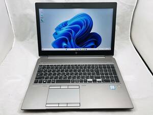 #300646 HP ZBook 15 G6 Mobile Workstation (Core i7-9750H/16GB/512GB NVMe+1TB HDD/15.6インチFHD/Quadro T1000/無線,BT/Win11 Pro) #01