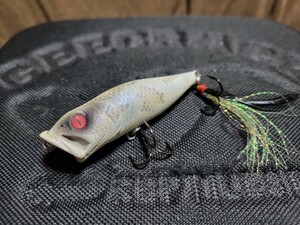 ★Megabass★POPX メガバス ポップX SHIROGANE OROCHI(SP-C) 未使用品 Length 64.0mm Weight 1/4oz ポッパー トップウォーター 白銀大蛇