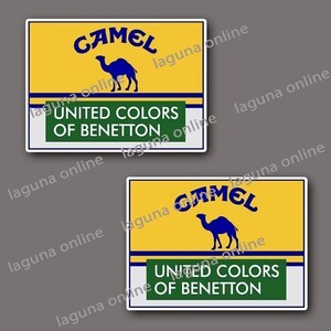 ☆即納☆　camel benetton　ステッカー　デカール　並行輸入 2