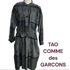 美品　タオ　コムデギャルソン　クラシカル花柄　コットン　シャツ　ワンピース　M/9号 TAO COMME des GARCONS 