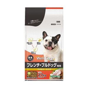 （まとめ買い）イースター ウェルケア フレンチ・ブルドッグ専用 アダルト～シニア 2.7kg 犬用フード 〔×3〕