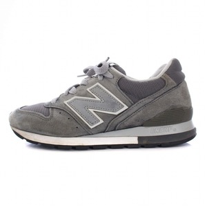 ニューバランス NEW BALANCE M996CGY MADE IN USA スニーカー シューズ スエード メッシュ US6 24cm グレー /BM レディース