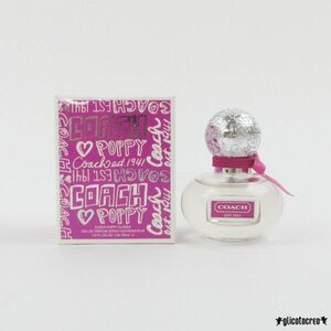 コーチ ポピーフラワー オードパルファム 30ml EDP 残量多 G702