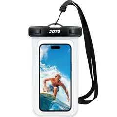 【新着商品】JOTO 防水ケース IPX8認定 携帯電話用ドライバッグ 最大7.0”スマホに対応可能 適用端末：iPhone 14 13 Mini Pro Max・iPhone 12・11・XS・XR・8・Android -クリア