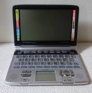 【中古】CASIO Ex-word (エクスワード) 電子辞書 XD-GW7350 手書きパネル搭載 音声対応 30コンテンツ収録 5.5型高精細液