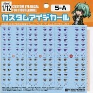 新品塗料・工具 1/12 カスタムアイデカール 5-A (1枚入) [CYD-05A]